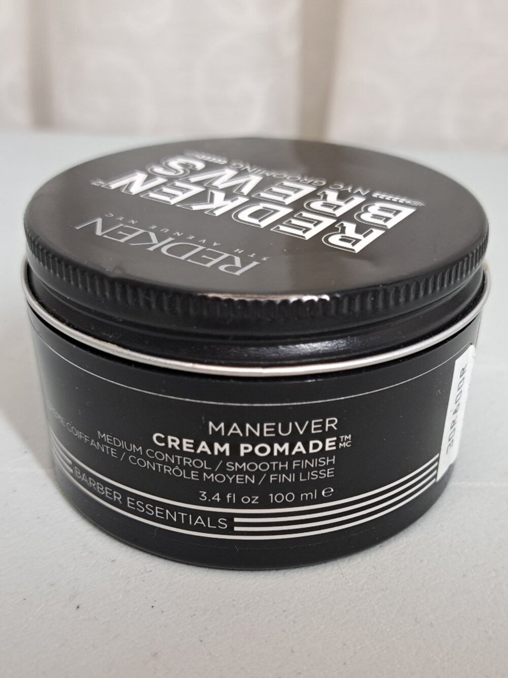 Redken Brews Maneuver Cream Pomade 3.4 oz Medium Hold OPEN *READ* Mens Hair